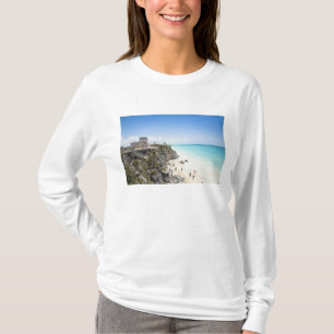Cancun, Quintana Roo, Mexico - Ruins on a hill T-Shirt