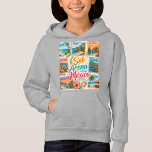 Cancun Sun Sand Mexico Beautiful Beaches Tropical Hoodie