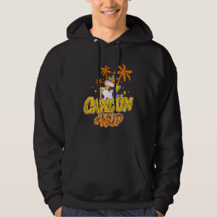 Cancun Trip Unicorn Party  Vacation Mexico Hoodie