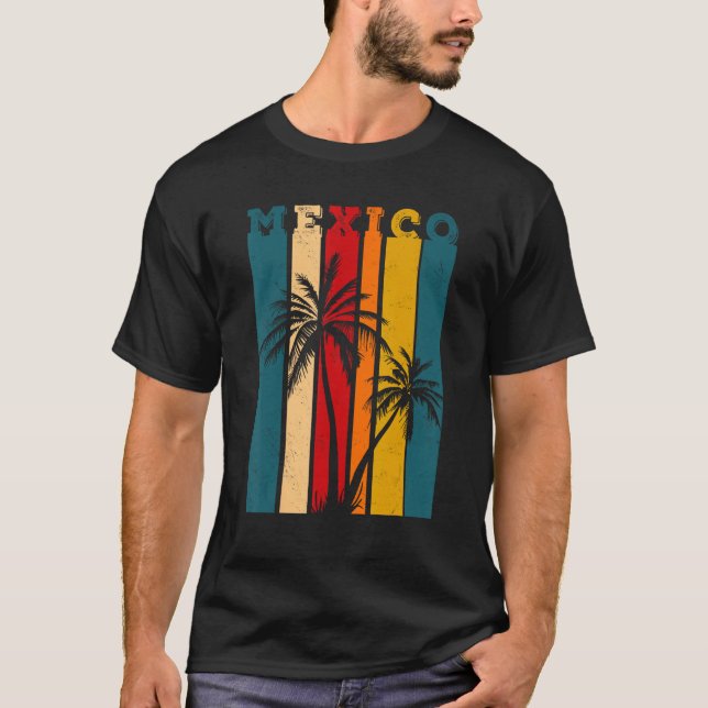 Cancun Tropical Travel mexico T-Shirt (Front)
