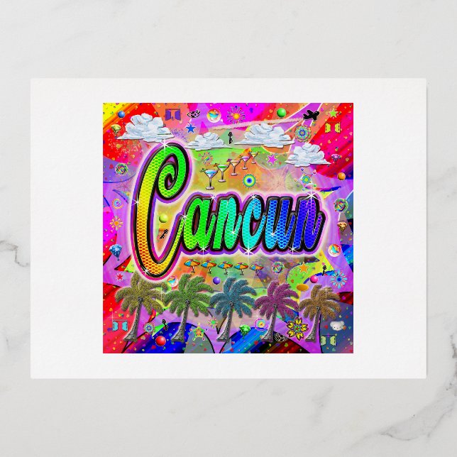 Cancun Vista Express Postcard (Front)