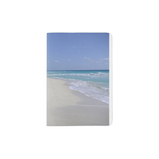 Cancun Waves/Beach Passport Holder