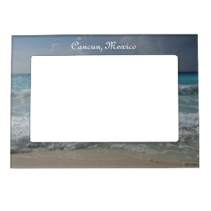 Cancun Waves Magnet picture Frame