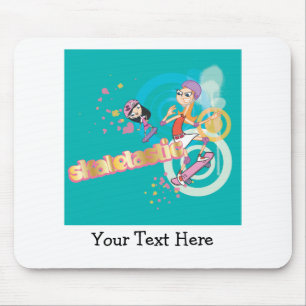 Candace and Isabella Skatetastic Mouse Pad
