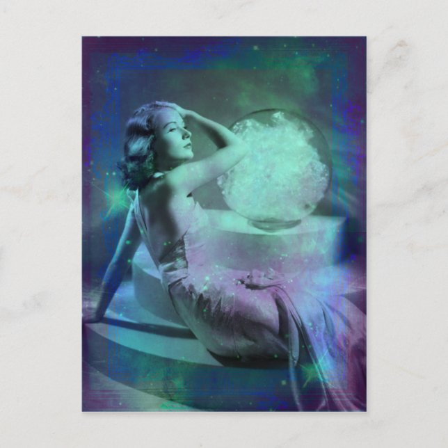 Candace - Blue Green Dream Postcard (Front)