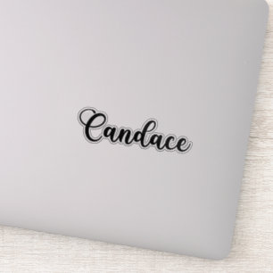 Candace Name - Handwritten Calligraphy Sticker