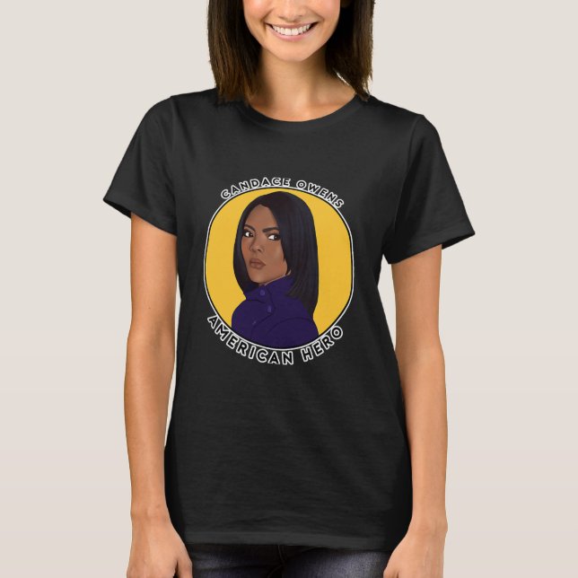Candace Owens American Hero T-Shirt (Front)