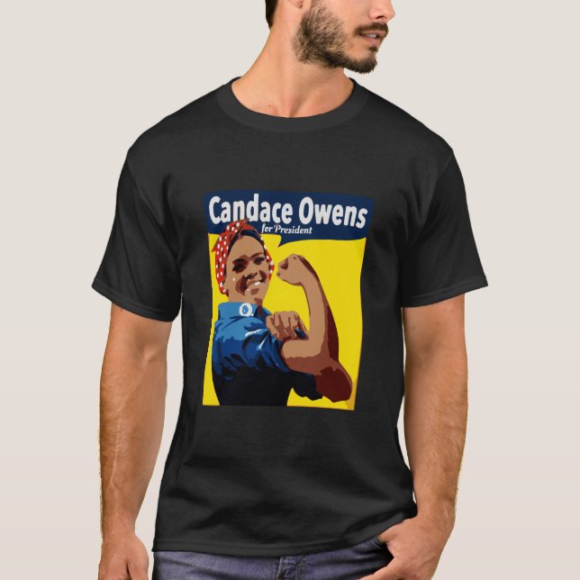 Candace Owens For President 2024 T-Shirt (Front)