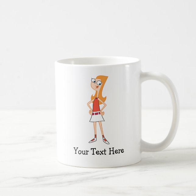 Candace Standing Coffee Mug (Right)