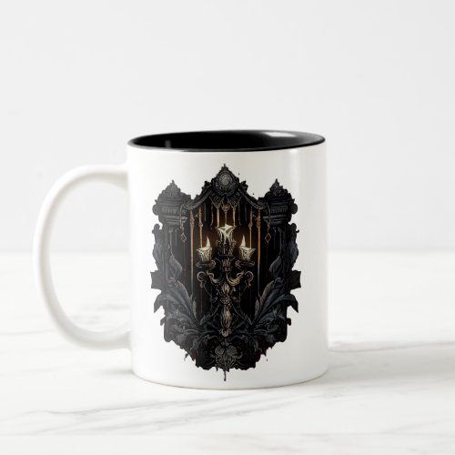 Candelabra Two_Tone Gothic Mug