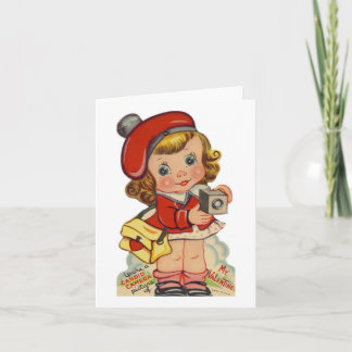Candid Camera Valentine Holiday Card
