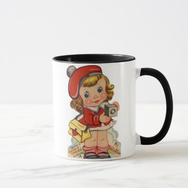 Candid Camera Valentine Mug (Right)