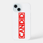 Candid Stamp iPhone 15 Case
