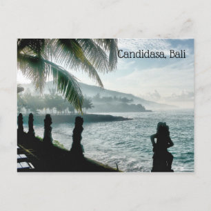 Candidasa Beach, Bali Holiday Postcard