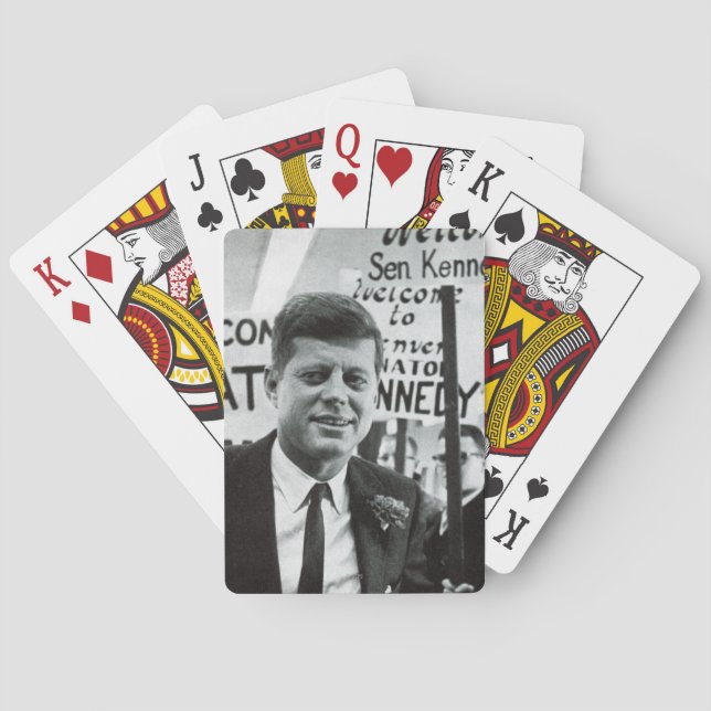 Candidate Kennedy Poker Cards (Back)