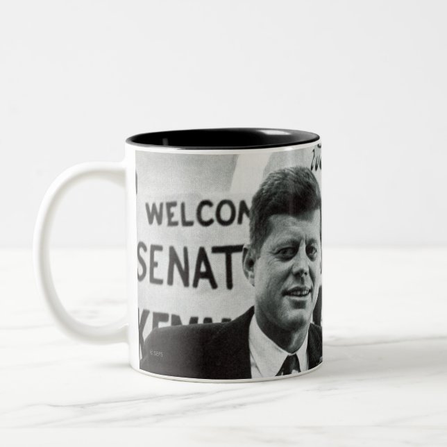 Candidate Kennedy Two-Tone Coffee Mug (Left)