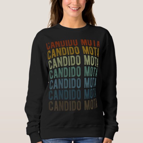 Candido Mota City Brazil Retro Sweatshirt