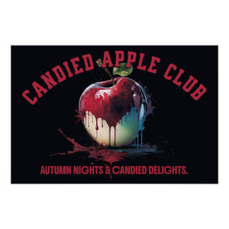 Candied Apple Club Poster