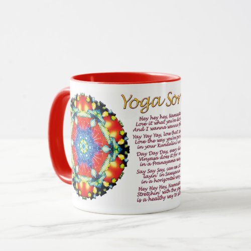 Candied Yoga Song Mug