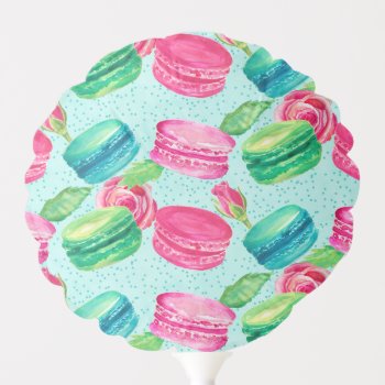 Candies & Macarons Balloon by JLBIMAGES at Zazzle