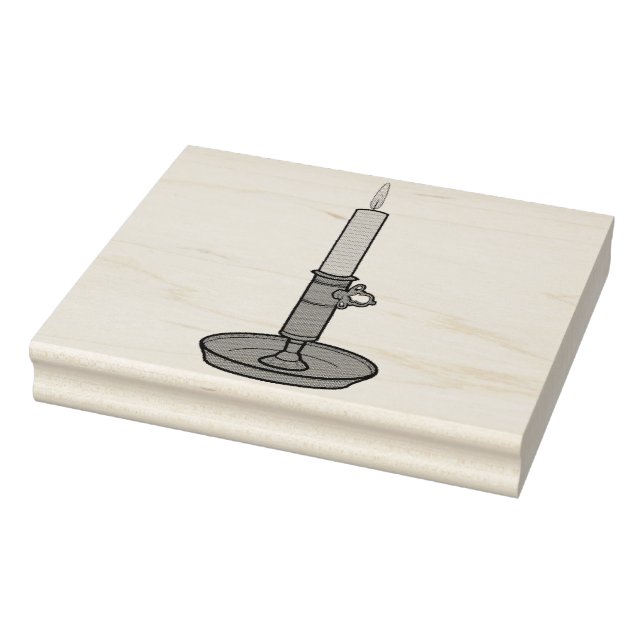 Candle 01 rubber stamp (Stamp)