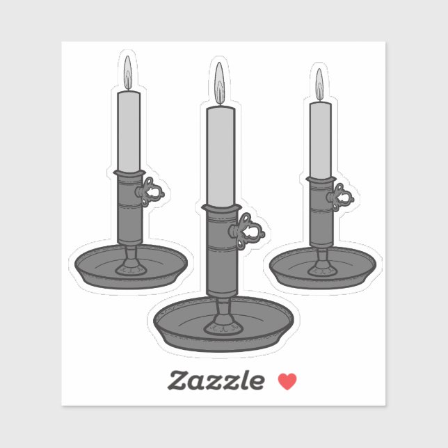 Candle 01 sticker (Sheet)
