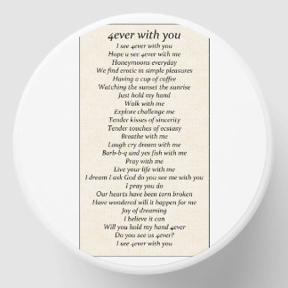Candle '4 ever with you mini candle favors