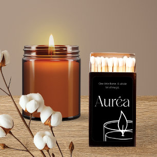 Candle Business Marketing Logo Matches