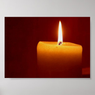 Candle Candlelight Image Poster
