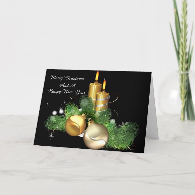 Candle Centerpiece Greeting Cards (Front)
