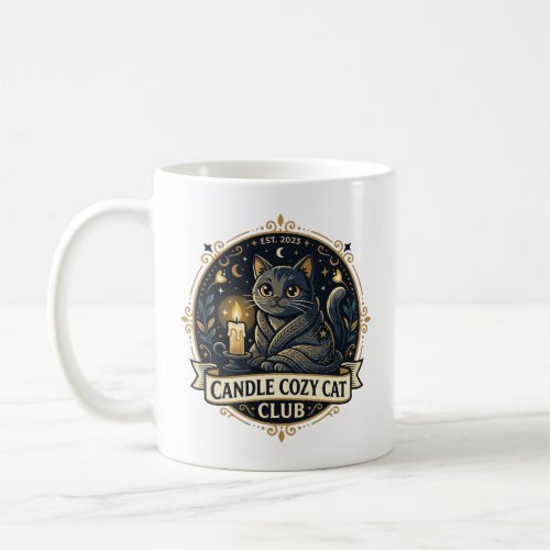 Candle Cozy Cat Cat Dad Gift Idea - Candle Cozy Ca Coffee Mug
