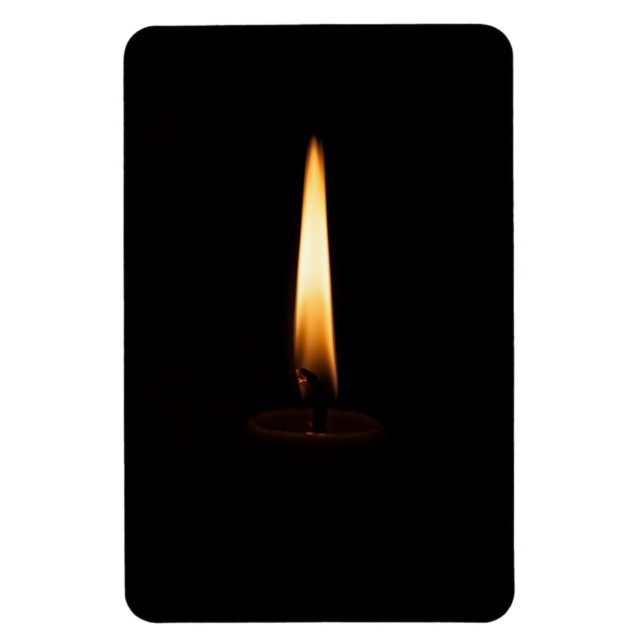 Candle Flame 2 Magnet (Vertical)
