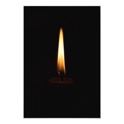 Candle Flame 2 Photo Print