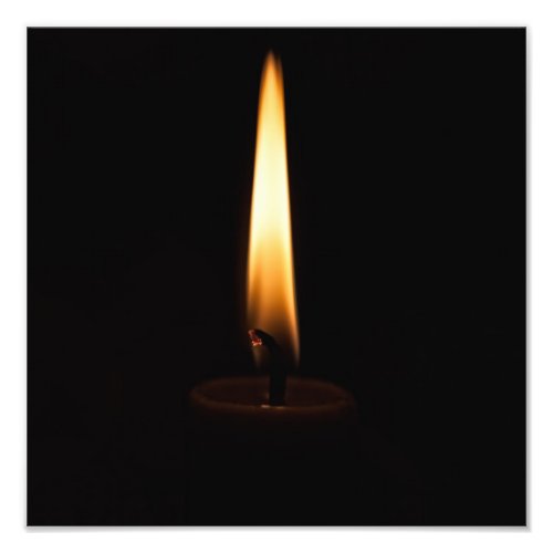 Candle Flame 2 Photo Print