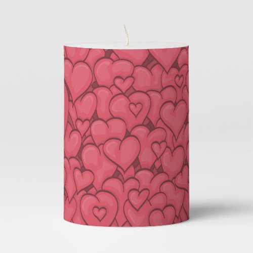 Candle for creating a romantic mood