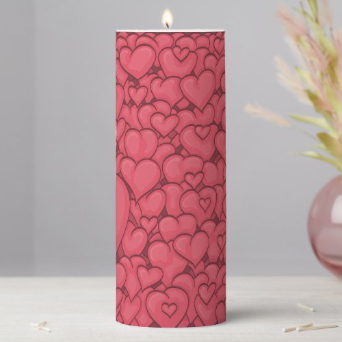 Candle for creating a romantic mood  