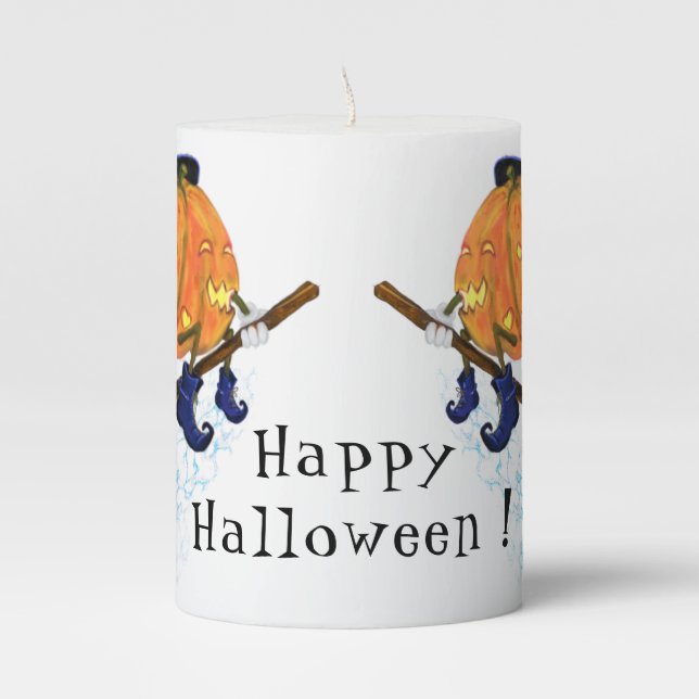 Candle Halloween Pumpkins (Front)