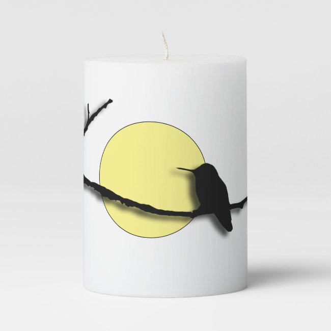 Candle - Hummingbird and Sun