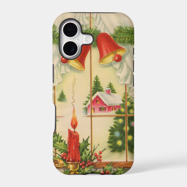 Candle in the Window Iphone Case (Back)