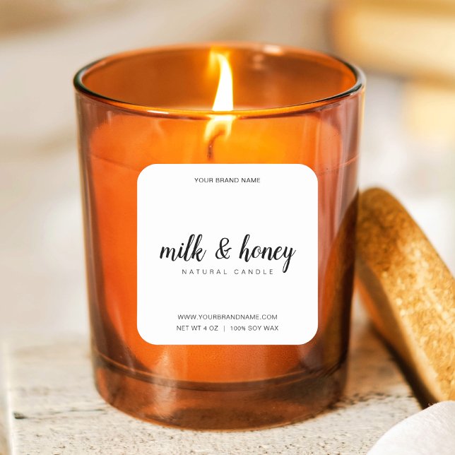 Candle Label Editable Product Label (Creator Uploaded)