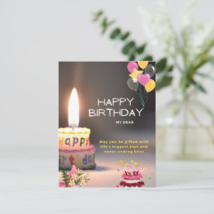 Candle Light Birthday Greeting
