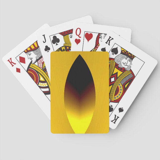 Candle Light Color Playing Cards (Back)