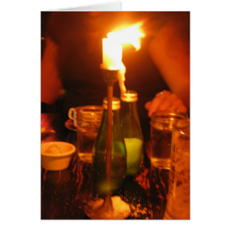 candle light dinner cards