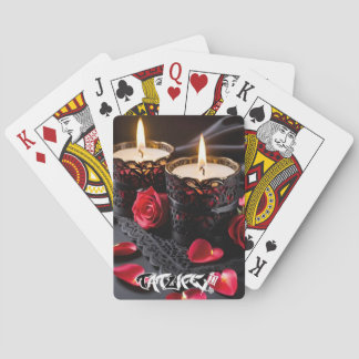 Candle-lit Romance Classic Playing Cards