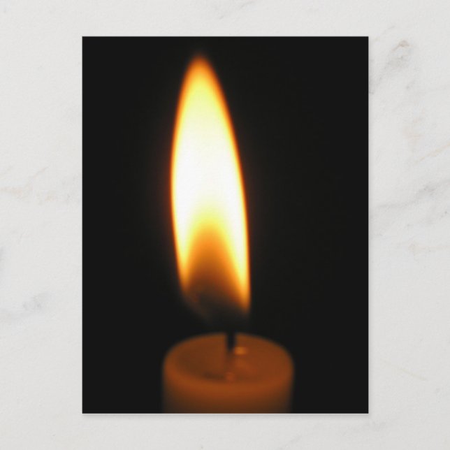 Candle lite postcard (Front)