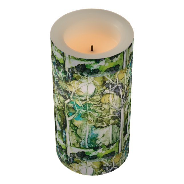 Candle-"Lost in the forest" Flameless Candle (Angled)
