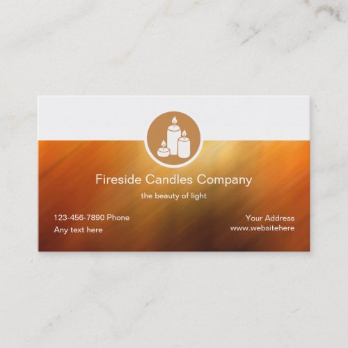 Candle Making Business Cards
