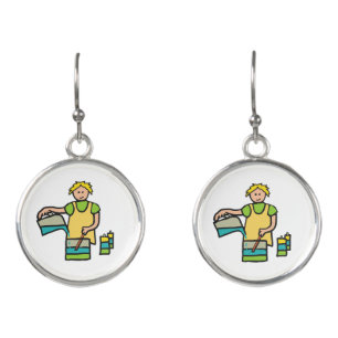 Candle Making Earrings