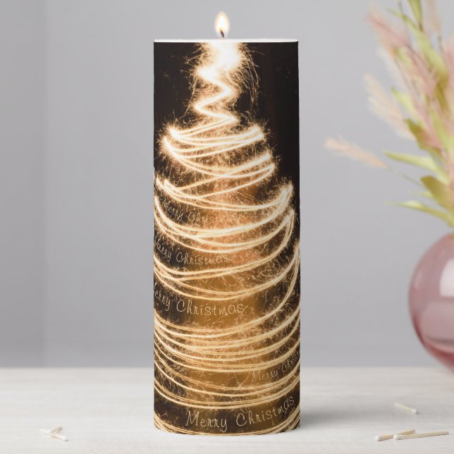 Candle Merry Christmas (In Situ)