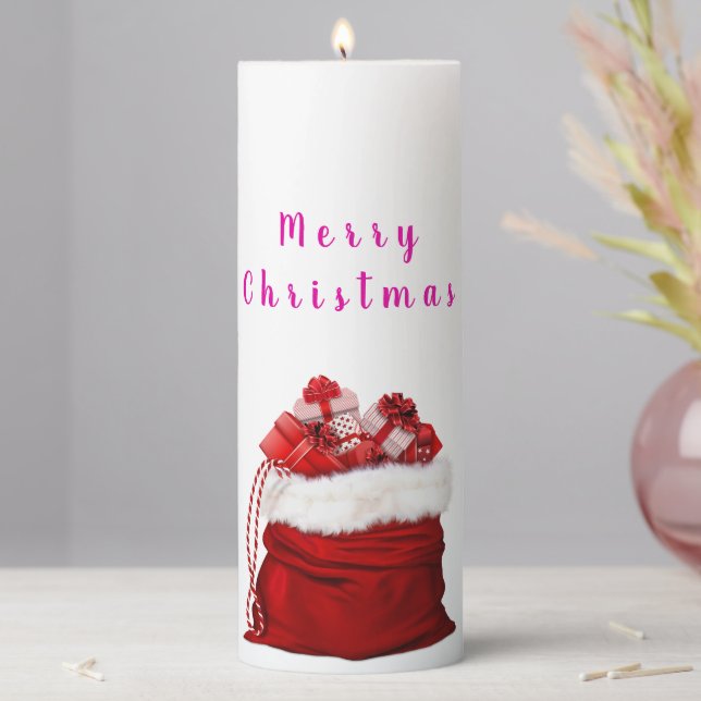 Candle Merry Christmas (In Situ)